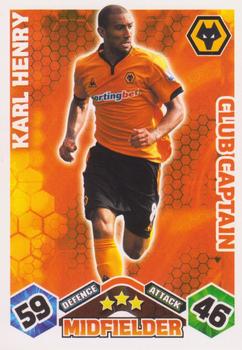2009-10 Topps Match Attax Premier League Extra #NNO Karl Henry Front