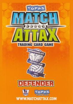 2009-10 Topps Match Attax Premier League Extra #NNO Scott Dann Back