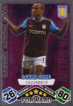 2009-10 Topps Match Attax Premier League Extra #NNO Gabriel Agbonlahor Front