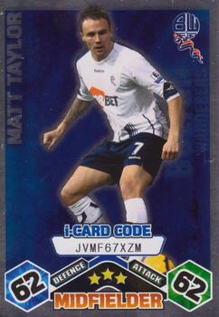 2009-10 Topps Match Attax Premier League Extra #NNO Matthew Taylor Front