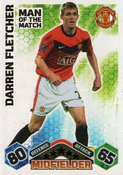 2009-10 Topps Match Attax Premier League Extra #NNO Darren Fletcher Front