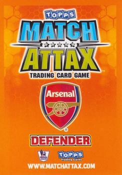 2009-10 Topps Match Attax Premier League Extra #NNO Armand Traore Back
