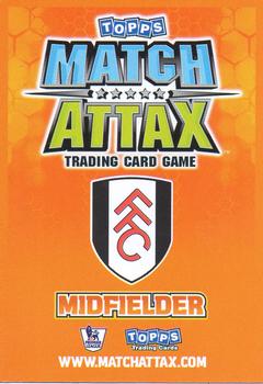 2009-10 Topps Match Attax Premier League Extra #NNO Danny Murphy Back