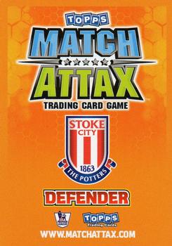 2009-10 Topps Match Attax Premier League Extra #NNO Ryan Shawcross Back