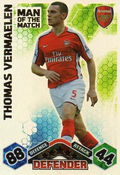 2009-10 Topps Match Attax Premier League Extra #NNO Thomas Vermaelen Front
