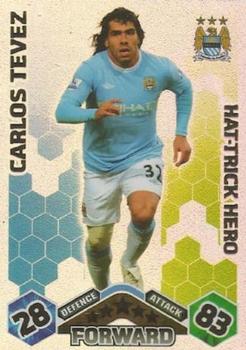 2009-10 Topps Match Attax Premier League Extra #NNO Carlos Tevez Front