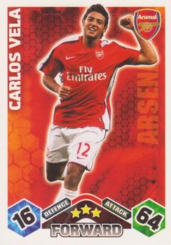 2009-10 Topps Match Attax Premier League Extra #NNO Carlos Vela Front