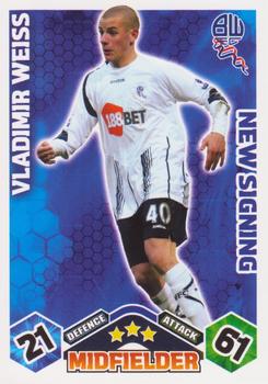 2009-10 Topps Match Attax Premier League Extra #NNO Vladimir Weiss Front