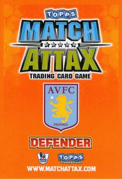 2009-10 Topps Match Attax Premier League Extra #NNO Stephen Warnock Back