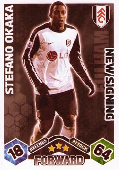 2009-10 Topps Match Attax Premier League Extra #NNO Stefano Okaka Front