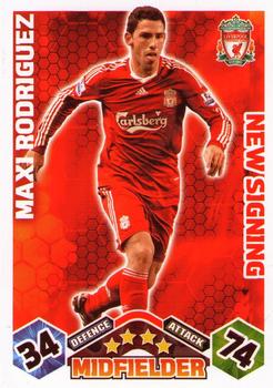 2009-10 Topps Match Attax Premier League Extra #NNO Maxi Rodriguez Front