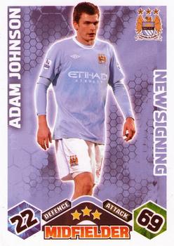 2009-10 Topps Match Attax Premier League Extra #NNO Adam Johnson Front