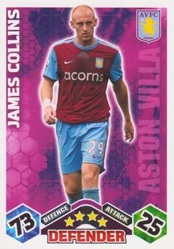 2009-10 Topps Match Attax Premier League Extra #NNO James Collins Front