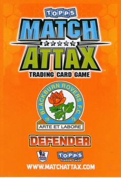 2009-10 Topps Match Attax Premier League Extra #NNO Ryan Nelsen Back