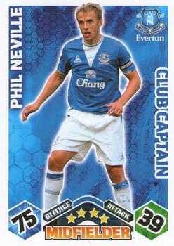 2009-10 Topps Match Attax Premier League Extra #NNO Phil Neville Front