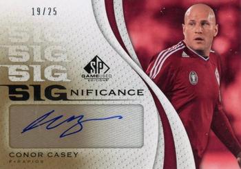 2011 SP Game Used - SIGnificance #SIG-CC Conor Casey Front
