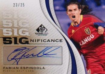 2011 SP Game Used - SIGnificance #SIG-FE Fabian Espindola Front