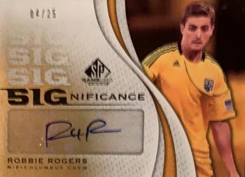 2011 SP Game Used - SIGnificance #SIG-RR Robbie Rogers Front