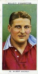 1939-40 Wills's Association Footballers #3 Gilbert Alsop Front