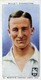 1939-40 Wills's Association Footballers #6 Andrew Beattie Front