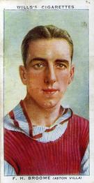 1939-40 Wills's Association Footballers #9 Frank Broome Front