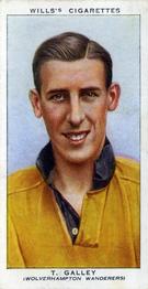 1939-40 Wills's Association Footballers #19 Thomas Galley Front