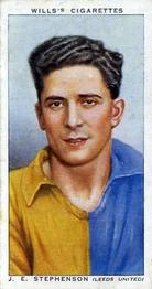 1939-40 Wills's Association Footballers #43 Eric Stephenson Front