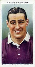1939-40 Wills's Association Footballers #45 Tommy Walker Front
