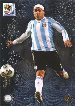 2010 Panini FIFA World Cup South Africa #45 Carlos Tevez Front