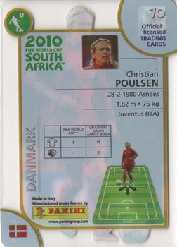 2010 Panini Premium World Cup #70 Christian Poulsen Back