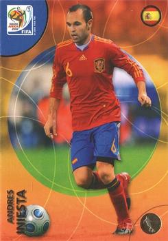 2010 Panini FIFA World Cup South Africa #94 Andres Iniesta Front
