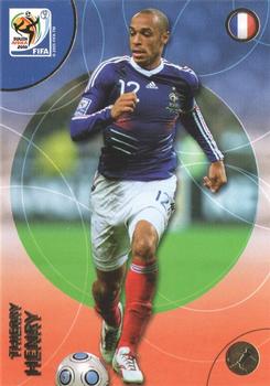 2010 Panini FIFA World Cup South Africa #109 Thierry Henry Front