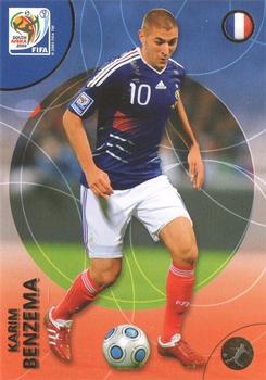 2010 Panini FIFA World Cup South Africa #110 Karim Benzema Front