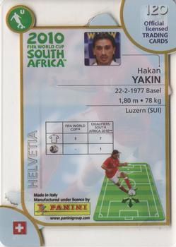 2010 Panini FIFA World Cup South Africa #120 Hakan Yakin Back