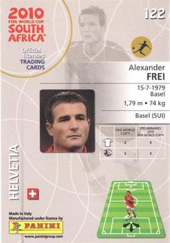2010 Panini FIFA World Cup South Africa #122 Alexander Frei Back