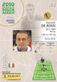 2010 Panini FIFA World Cup South Africa #128 Daniele De Rossi Back