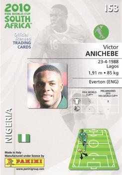 2010 Panini FIFA World Cup South Africa #153 Victor Anichebe Back