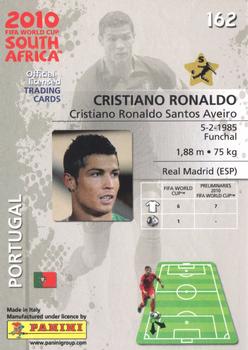 2010 Panini Premium World Cup #162 Cristiano Ronaldo Back
