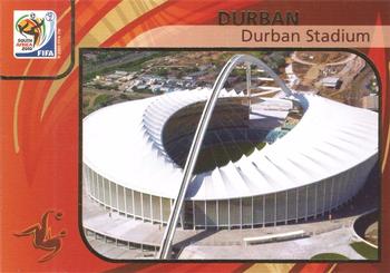 2010 Panini FIFA World Cup South Africa #188 Durban Stadium Front
