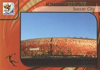 2010 Panini FIFA World Cup South Africa #190 Soccer City Front