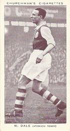 1938 Churchman's Association Footballers 1st Series #9 Billy Dale Front