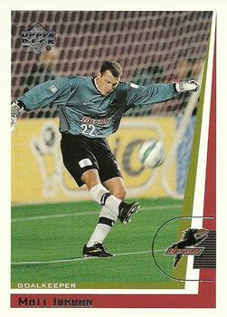 1999 Upper Deck MLS #37 Matt Jordan Front