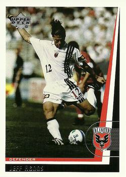 1999 Upper Deck MLS #51 Jeff Agoos Front