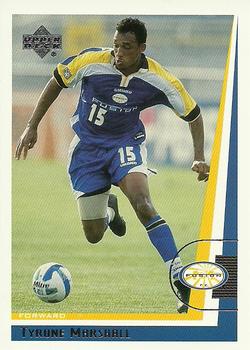 1999 Upper Deck MLS #70 Tyrone Marshall Front
