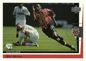 1999 Upper Deck MLS #84 Roy Myers Front