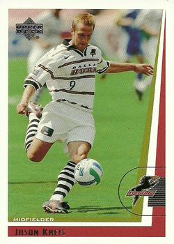 1999 Upper Deck MLS #33 Jason Kreis Front