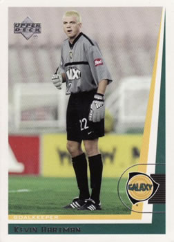 1999 Upper Deck MLS #9 Kevin Hartman Front