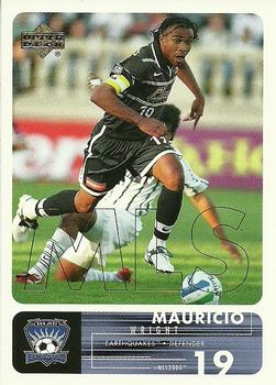 2000 Upper Deck MLS #62 Mauricio Wright Front