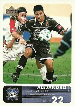 2000 Upper Deck MLS #63 Alejandro Sequeira Front