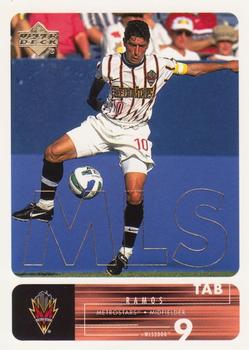2000 Upper Deck MLS #82 Tab Ramos Front